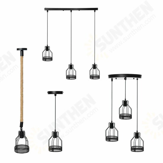 85-240V E27 Modern Pendant Light Ceiling Lamp Hallway Bedroom Home Bar Fixture Decor Without Bulb