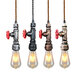 85-265V Retro Pendant Light Ceiling E27 Lamp Bulb Alloy 116cm Home Decoration