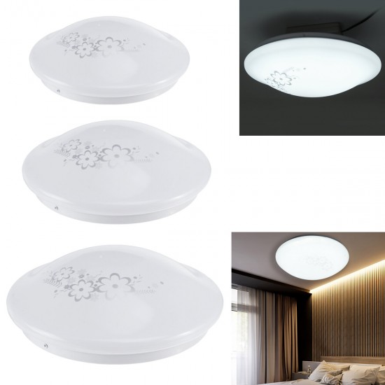 85V-265V 20cm/28cm/35cm Round LED Ceiling Lights Ultra Thin Flush Mounted Fixture Lamp