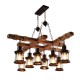 85V-265V E27 Industrial Wooden Pendant Light Ceiling Light Chandelier Home Fixture Decor 85V-265V E27 Industrial Wooden Pendant Light Ceiling Light Chandelier Home Fixture Decor