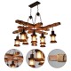 85V-265V E27 Industrial Wooden Pendant Light Ceiling Light Chandelier Home Fixture Decor 85V-265V E27 Industrial Wooden Pendant Light Ceiling Light Chandelier Home Fixture Decor