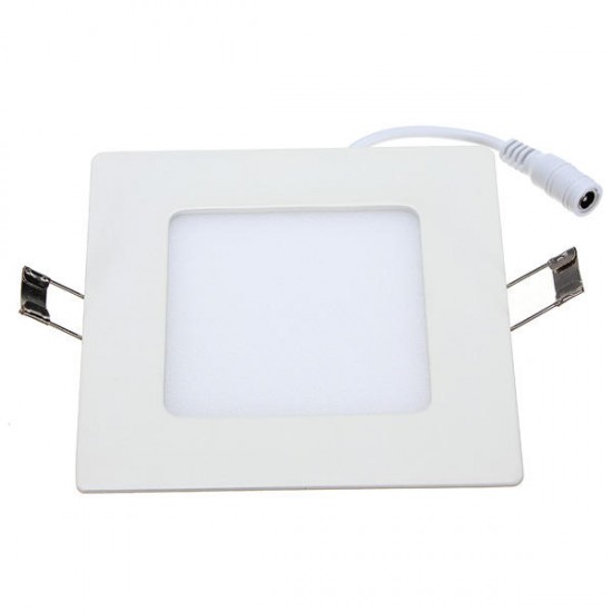 8W Square Ceiling Panel White/Warm White LED Lighting AC 85~265V