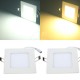 8W Square Ceiling Panel White/Warm White LED Lighting AC 85~265V