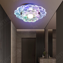 9W 90-260V Crystal LED Ceiling Light Fixture Pendant Lamp Lighting Chandelier for Bedroom Living Room Corridor 9W 90-260V Crystal LED Ceiling Light Fixture Pendant Lamp Lighting Chandelier for Bedroom Living Room Corridor