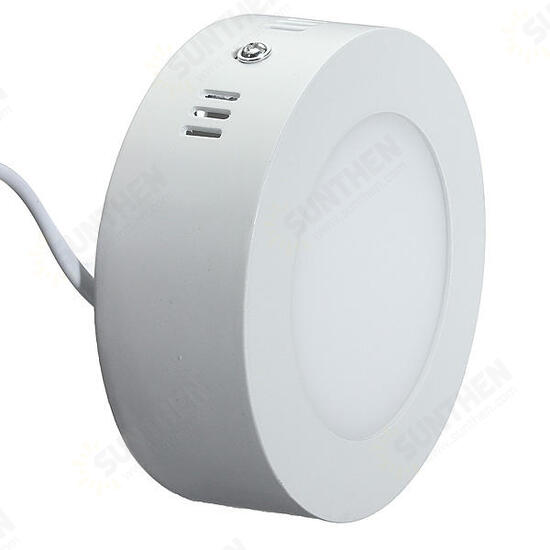 9W Round LED Panel Ceiling Down Light Lamp AC 85-265V