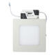 9W Square LED Panel Wall Ceiling Down Lights Mount Lamp AC 85-265V 9W Square LED Panel Wall Ceiling Down Lights Mount Lamp AC 85-265V