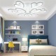 AC 110-220V 9 Heads Modern Ceiling Lamp+Remote Control Living Room Bedroom Study Light