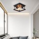 AC100V-240V Metal Pendant Ceiling Light Shade Industrial Geometric Wire Cage Lampshade Lamp Without Bulbs AC100V-240V Metal Pendant Ceiling Light Shade Industrial Geometric Wire Cage Lampshade Lamp Without Bulbs