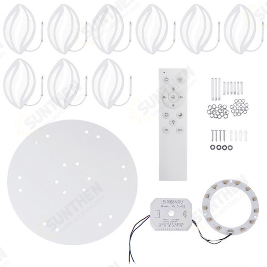 AC110-220V 10800LM 990LED Ceiling Lamp White Light Remote Control Bedroom Parlor AC110-220V 10800LM 990LED Ceiling Lamp White Light Remote Control Bedroom Parlor