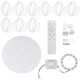 AC110-220V 10800LM 990LED Ceiling Lamp White Light Remote Control Bedroom Parlor AC110-220V 10800LM 990LED Ceiling Lamp White Light Remote Control Bedroom Parlor