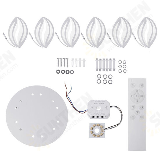 AC110-220V 7200LM 660LED Acrylic Ceiling Lamp Remote Control Bedroom Living Room AC110-220V 7200LM 660LED Acrylic Ceiling Lamp Remote Control Bedroom Living Room