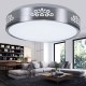 AC110-240V 12W LED Recessed Ceiling Light Modern Round Mount Lamp for Bedroom Study Living Room