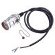 AC110-250V E27 Sliver Vintage Edison Light Socket Lamp Holder Pendant Bulb Adapter with Zipper AC110-250V E27 Sliver Vintage Edison Light Socket Lamp Holder Pendant Bulb Adapter with Zipper