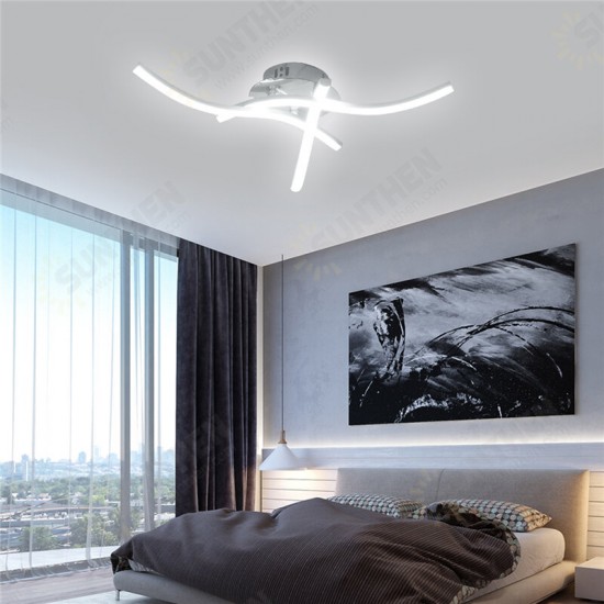 AC165-265V Moden LED 3/4 Light Ceiling Lamp Remote Control Kitchen Bedoom AC165-265V Moden LED 3/4 Light Ceiling Lamp Remote Control Kitchen Bedoom