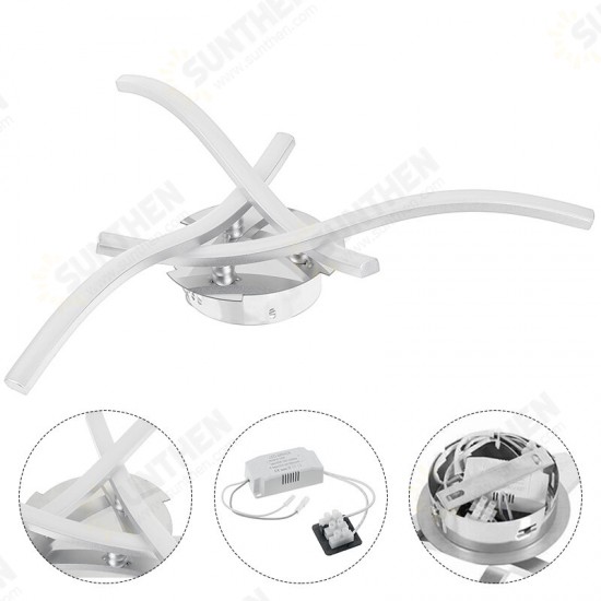 AC165-265V Moden LED 3/4 Light Ceiling Lamp Remote Control Kitchen Bedoom AC165-265V Moden LED 3/4 Light Ceiling Lamp Remote Control Kitchen Bedoom
