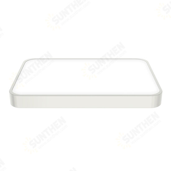 AC185-265V 48W Stepless Dimming Color Temperature Adjustable Remote Control Ultra-thin Ceiling Light