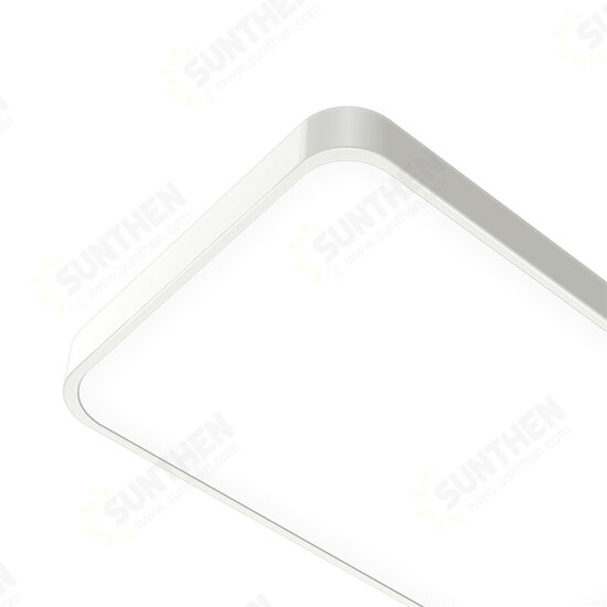 AC185-265V 48W Stepless Dimming Color Temperature Adjustable Remote Control Ultra-thin Ceiling Light