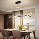 AC220-240V 100cm Modern Pendant Light Chandeliers for Kitchen Bar Suspension Aluminum Wave Avize Lustre Pendant Lamp for Dining Room Office AC220-240V 100cm Modern Pendant Light Chandeliers for Kitchen Bar Suspension Aluminum Wave Avize Lustre Pendant Lamp for Dining Room Office