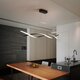 AC220-240V 100cm Modern Pendant Light Chandeliers for Kitchen Bar Suspension Aluminum Wave Avize Lustre Pendant Lamp for Dining Room Office AC220-240V 100cm Modern Pendant Light Chandeliers for Kitchen Bar Suspension Aluminum Wave Avize Lustre Pendant Lamp for Dining Room Office