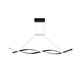 AC220-240V 100cm Modern Pendant Light Chandeliers for Kitchen Bar Suspension Aluminum Wave Avize Lustre Pendant Lamp for Dining Room Office AC220-240V 100cm Modern Pendant Light Chandeliers for Kitchen Bar Suspension Aluminum Wave Avize Lustre Pendant Lamp for Dining Room Office