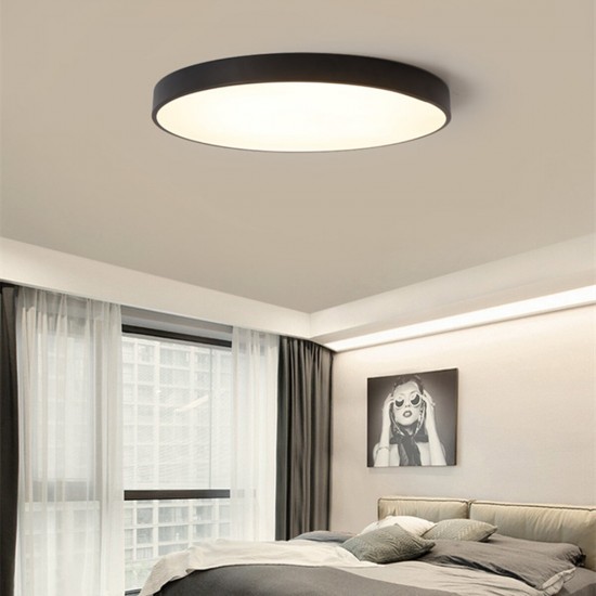 AC220V 18W Dimming LED Ceiling Down Light Remote Control Bedroom Lamp Living Room Mount Fixture