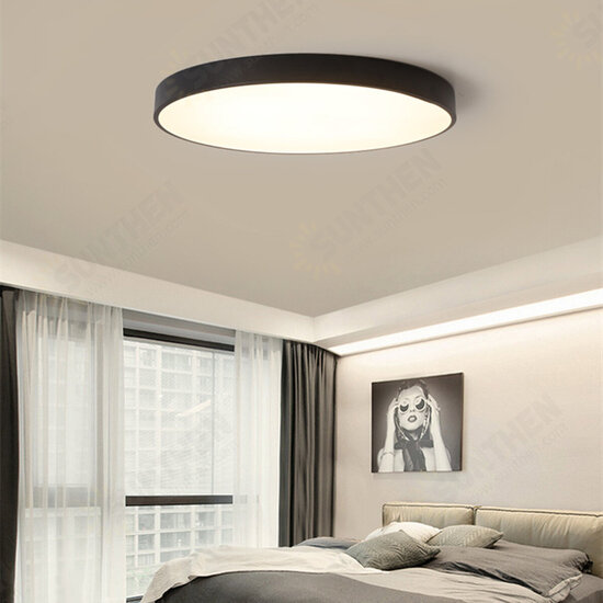 AC220V 18W Dimming LED Ceiling Down Light Remote Control Bedroom Lamp Living Room Mount Fixture