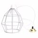 B22 Vintage Industrial Style Metal Cage Wire Frame Ceiling Pendant Light Lamp Shades 110-240V