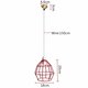 B22 Vintage Industrial Style Metal Cage Wire Frame Ceiling Pendant Light Lamp Shades 110-240V