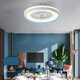 Ceiling Fan with Lighting 3 Color Temperature Adjustable Wind Speed Remote Control Without Battery Modern LED Light for Bedroom Living Dining Room Ceiling Fan with Lighting 3 Color Temperature Adjustable Wind Speed Remote Control Without Battery Modern LED Light for Bedroom Living Dining Room