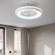 Ceiling Fan with Lighting LED Light Stepless Dimming Adjustable Wind Speed Remote Control Without Battery Modern LED for Bedroom LivingRoom DiningRoom Ceiling Fan with Lighting LED Light Stepless Dimming Adjustable Wind Speed Remote Control Without Battery Modern LED for Bedroom LivingRoom DiningRoom