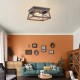 Ceiling Light Fixtures Adjustable Wall Mounted Lamp Holder Bedroom Living Room