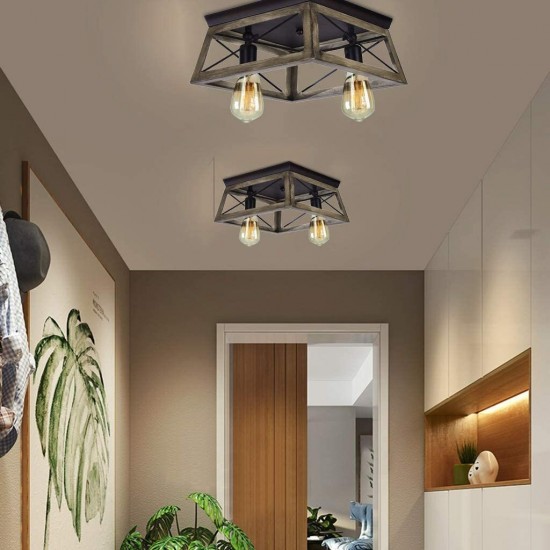 Ceiling Light Fixtures Adjustable Wall Mounted Lamp Holder Bedroom Living Room