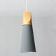 Diameter 11CM Modern Wooden Pendant Ceiling Hanging Lamp Chandelier Kitchen Light Fixture