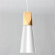 Diameter 11CM Modern Wooden Pendant Ceiling Hanging Lamp Chandelier Kitchen Light Fixture