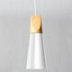 Diameter 11CM Modern Wooden Pendant Ceiling Hanging Lamp Chandelier Kitchen Light Fixture