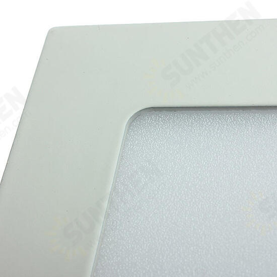 Dimmable 12W Square Ultra Thin Ceiling Energy-Saving LED Panel Light