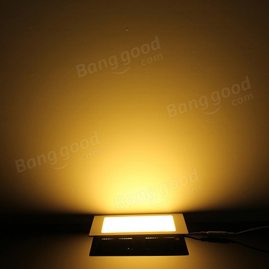 Dimmable 15W Square Ultra Thin Ceiling Energy-Saving LED Panel Light