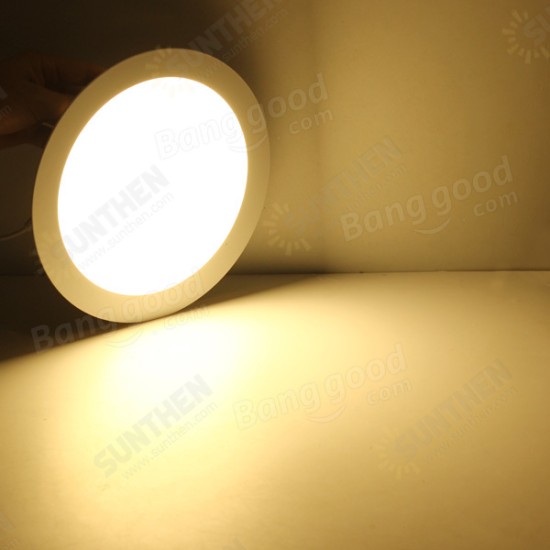 Dimmable Ultra Thin 18W LED Ceiling Round Panel Down Light Lamp Dimmable Ultra Thin 18W LED Ceiling Round Panel Down Light Lamp