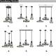 E14 Light Source Not Included Modern Glass Chandelier and Creative Pendant Light for Living Room E14 Light Source Not Included Modern Glass Chandelier and Creative Pendant Light for Living Room