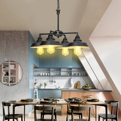 E26 Industrial Metal Chandelier Pendant Light Indoor Home Bar Ceiling Lamp Fixture AC110V E26 Industrial Metal Chandelier Pendant Light Indoor Home Bar Ceiling Lamp Fixture AC110V