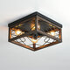 E26/E27 Flush Retro Mount Ceiling Light Vintage Industrial Lamp Living Room Kitchen 110-240V E26/E27 Flush Retro Mount Ceiling Light Vintage Industrial Lamp Living Room Kitchen 110-240V