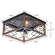 E26/E27 Flush Retro Mount Ceiling Light Vintage Industrial Lamp Living Room Kitchen 110-240V