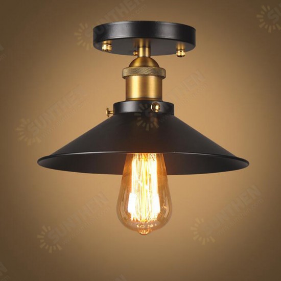 E26/E27 Industrial Ceiling Light Pendant Fixture Lamp Home Living Room Decor