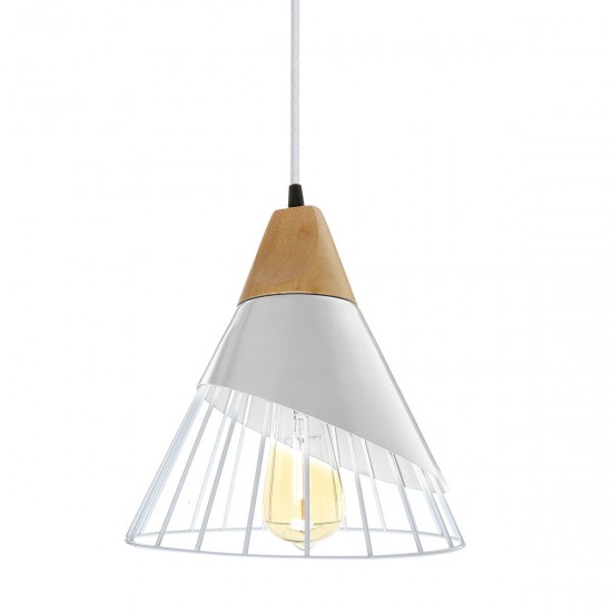 E26/E27 Modern Nordic LED Chandelier Ceiling Light Metal Pendant Lamp Cafe Bar