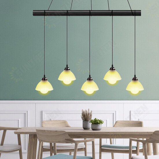 E26/E27 Pendant Light LED Ceiling Lamp Cafe Loft Dining Room Study Restaurant