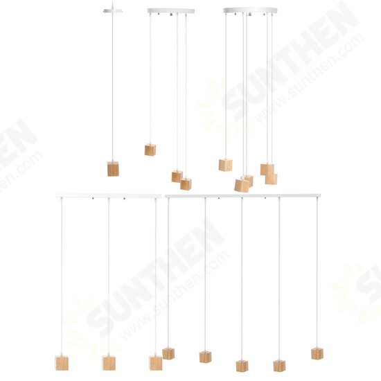 E27 1-5 Light Wood Pendant Ceiling Lamp Chandelier Bar Home Fixture Decoration E27 1-5 Light Wood Pendant Ceiling Lamp Chandelier Bar Home Fixture Decoration