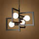 E27 4 Heads Industrial Pendant Light Chandelier Ceiling Lamp for Kitchen Room Office AC110-250V E27 4 Heads Industrial Pendant Light Chandelier Ceiling Lamp for Kitchen Room Office AC110-250V