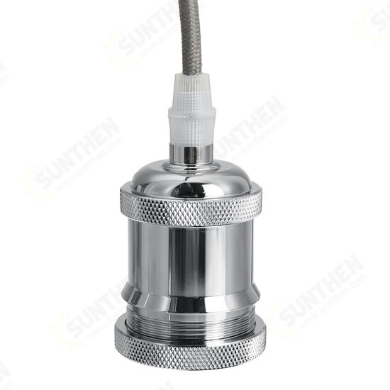 E27 Ceiling Light Bulb Adapter Fitting Retro Vintage Industrial Pendant Lamp Holder AC220V E27 Ceiling Light Bulb Adapter Fitting Retro Vintage Industrial Pendant Lamp Holder AC220V