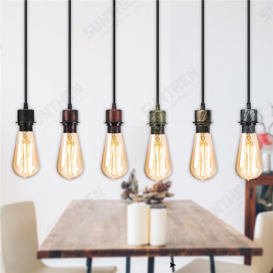 E27 Ceiling Pendant Lamp Holder Socket Base Light Hanging Fitting Lighting Decor AC110-220V E27 Ceiling Pendant Lamp Holder Socket Base Light Hanging Fitting Lighting Decor AC110-220V