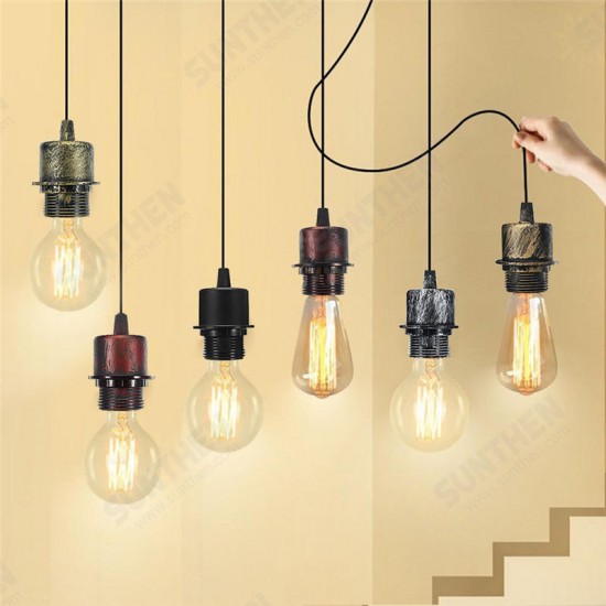 E27 Ceiling Pendant Lamp Holder Socket Base Light Hanging Fitting Lighting Decor AC110-220V E27 Ceiling Pendant Lamp Holder Socket Base Light Hanging Fitting Lighting Decor AC110-220V